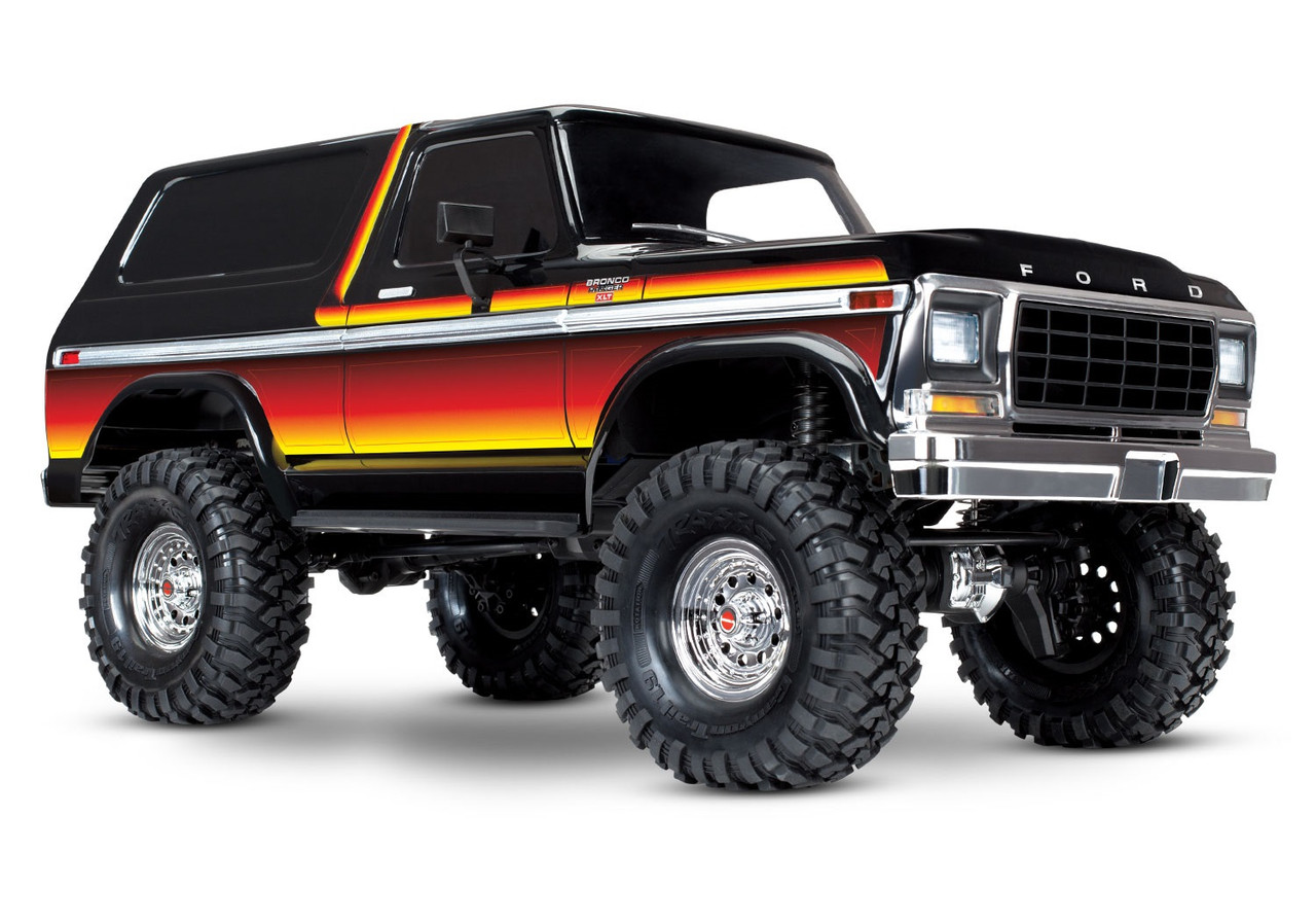 Traxxas TRX-4 1979 Ford Bronco Clipless 82246-4 RED