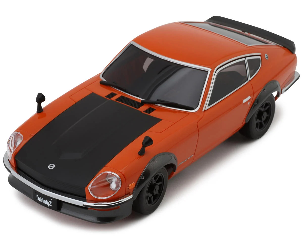 Kyosho MA-020 AWD Mini-Z Sports ReadySet w/Nissan Fairlady 240ZG Body (Orange) w/KT-531P 2.4GHz Radio  32645OR