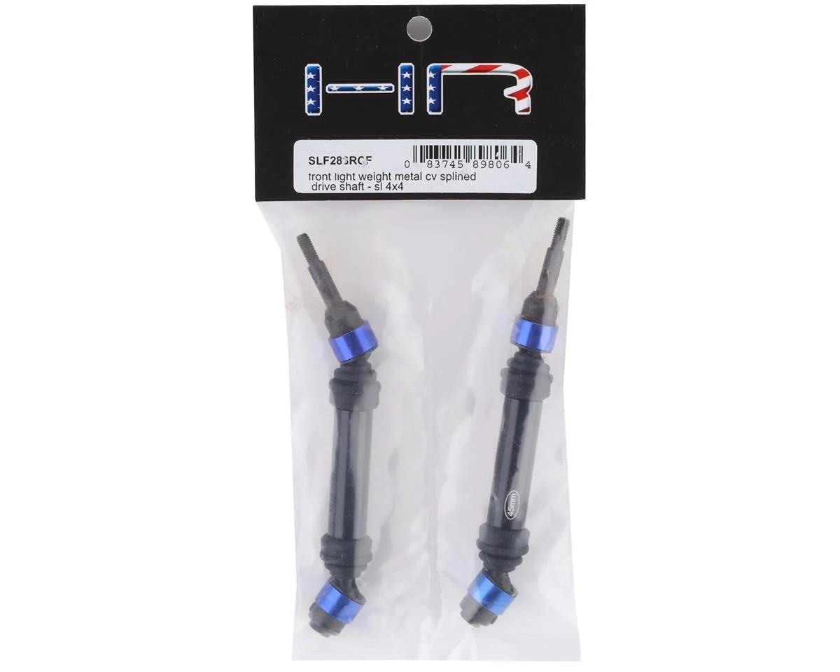 Hot Racing Front Light Weight Metal Cv Axles TRA Rus/Sla/Sta 4x4 SLF288RCF