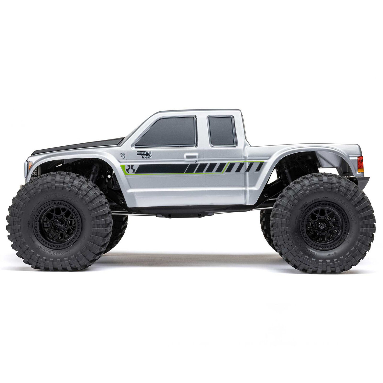 Axial 1/10 SCX10 III Coyote 4X4 RTR Brushed Rock Crawler, Silver AXI-2036T1 	