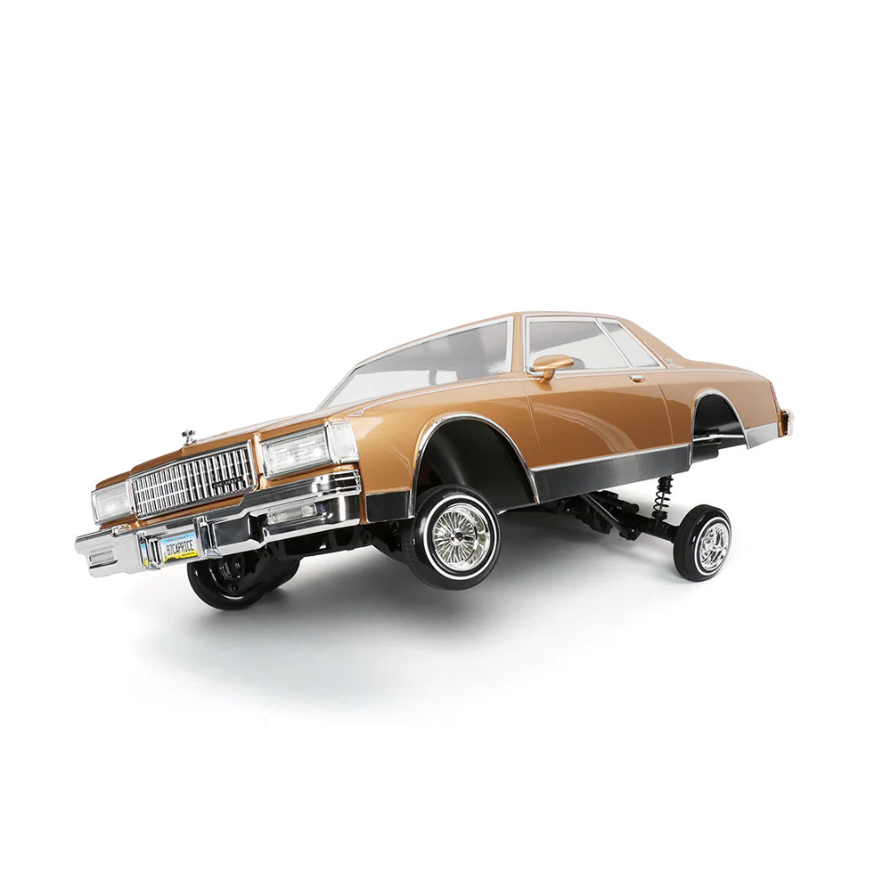 Redcat Caprice Classic RC Car - 1:10 1987 Chevrolet Caprice Classic Hopping Lowrider Gold