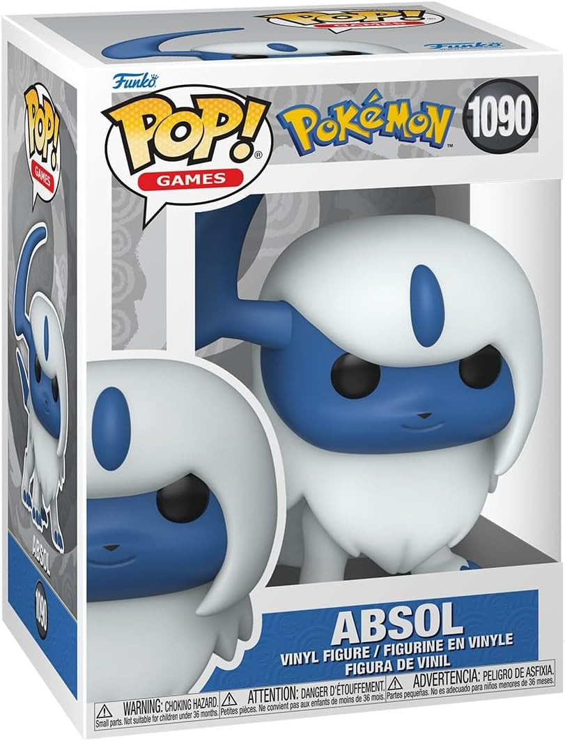 Pop! Funko - POP! Games: Pokemon - Absol - COLLECTIBLES - Multicolor
