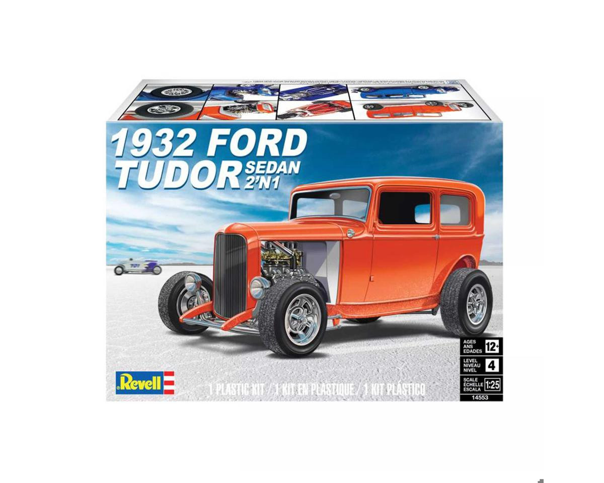 Revell 1/25 Scale 1932 Ford Tudor Sedan 2-in-1 Plastic Model Kit RMX145539090