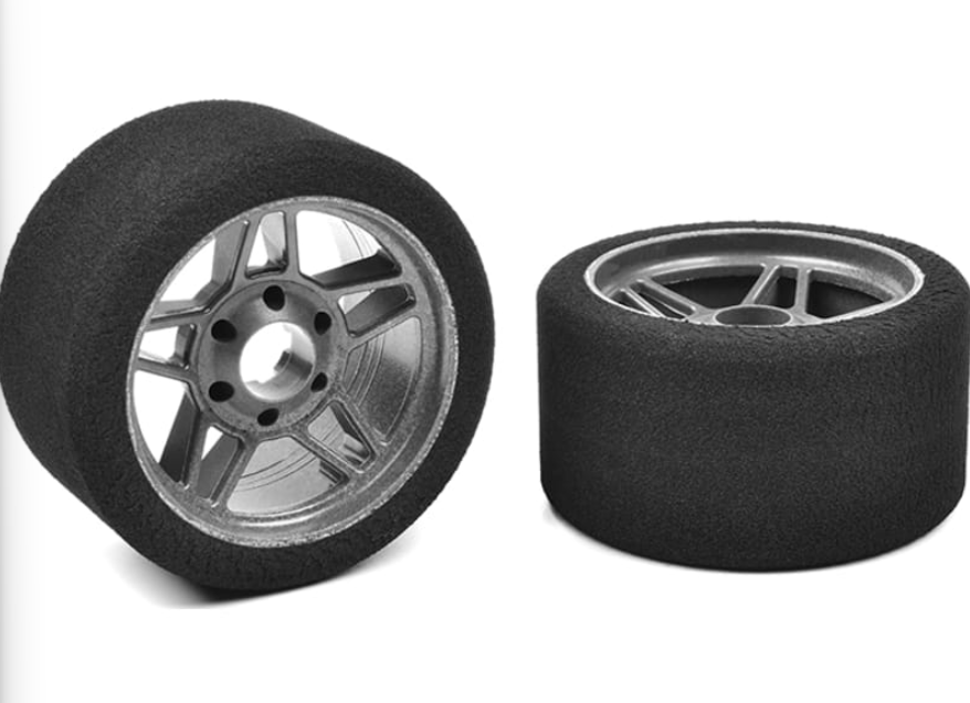Attach Foam Tires for 1/8 35 Shore Front Carbon Rims (2)