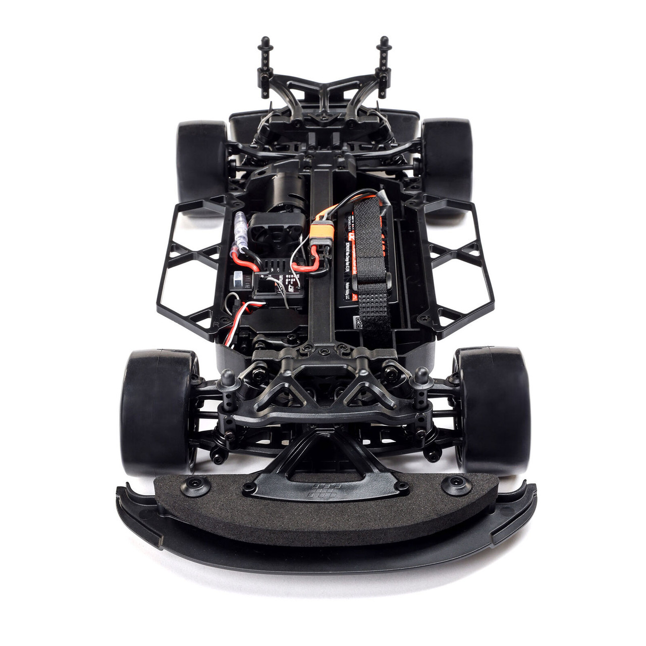 LOSF1122503 1/12 NASCAR RC Race Car RCR No. 3 GM Goodwrench Chevrolet ZL1 2S AWD RTR Brushed On-Road (Battery & Charger Included), Black