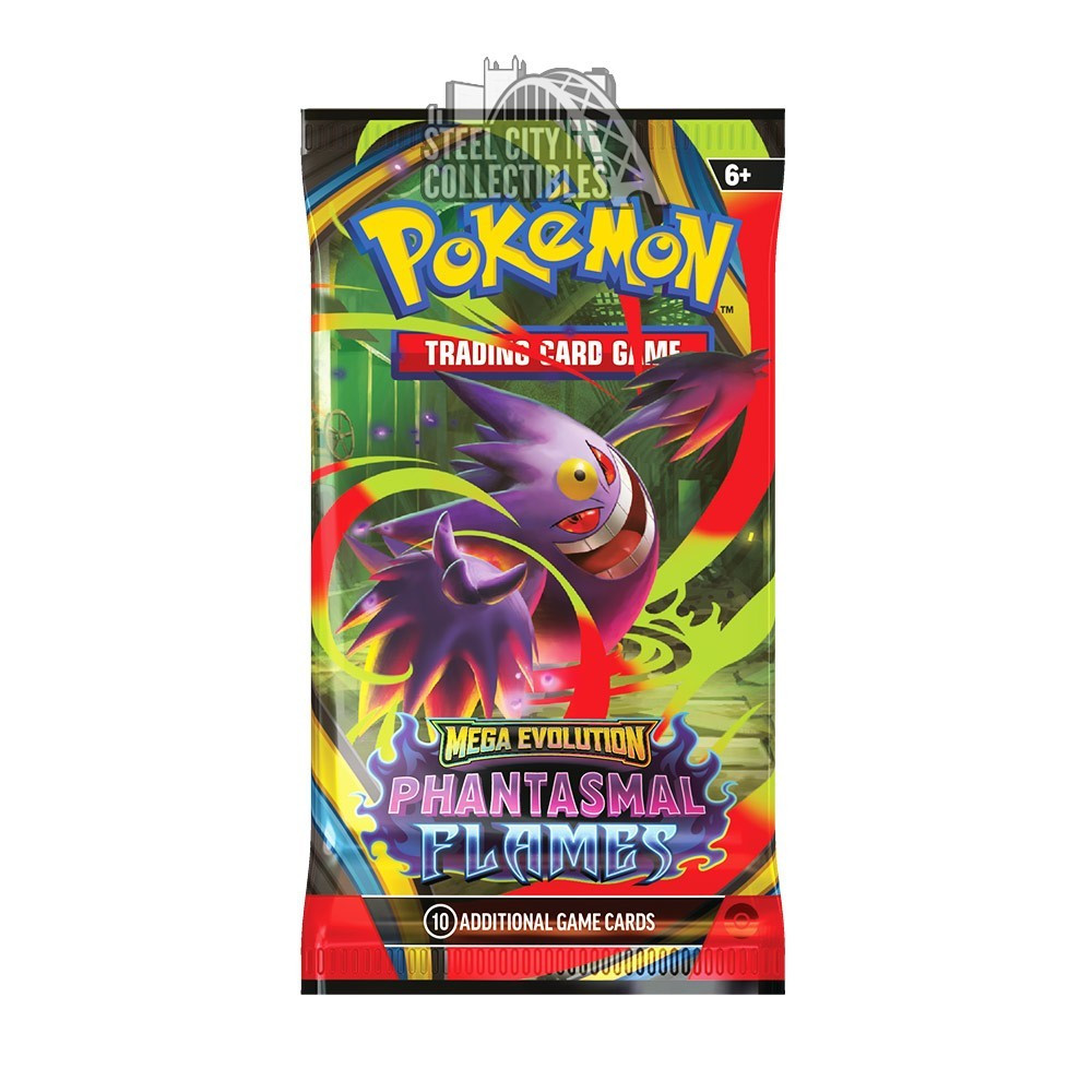 Pokemon Mega Evolution ME2 Phantasmal Flames Booster Pack