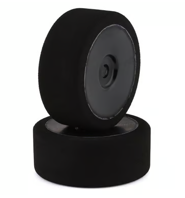 Contact RC JB40B 1/8 GT8/Rally Black Pre-Glued Foam Tires/Wheels 40SH-103mm (2)