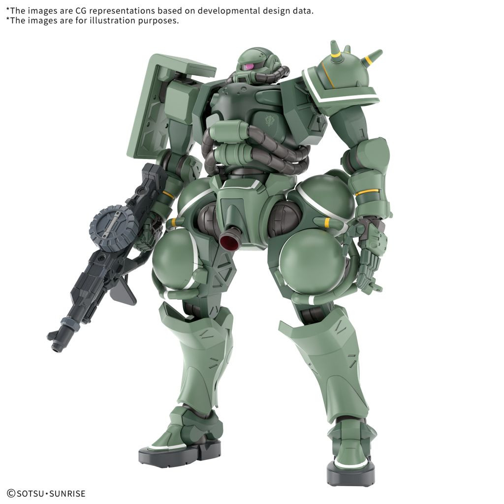 HG 1/144 塗装 MS-06 ZAKU(GQ) HG GQuuuuuuX MS-06 Zaku (GQ) - Hobbies Galore