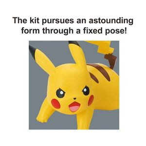 PIKACHU (Battle Pose) "Pokemon", Bandai Spirits Pokemon Model Kit Quick!!