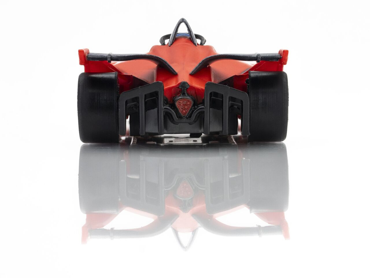 Formula N #4 Red/Gray HO Scale Slot Car AFX22066