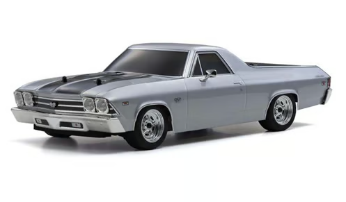 KYO34419T2  Fazer Mk2 FZ02 1969 Chevy El Camino SS 396, Type 2 Cortez Silver, 1/10 Electric 4WD