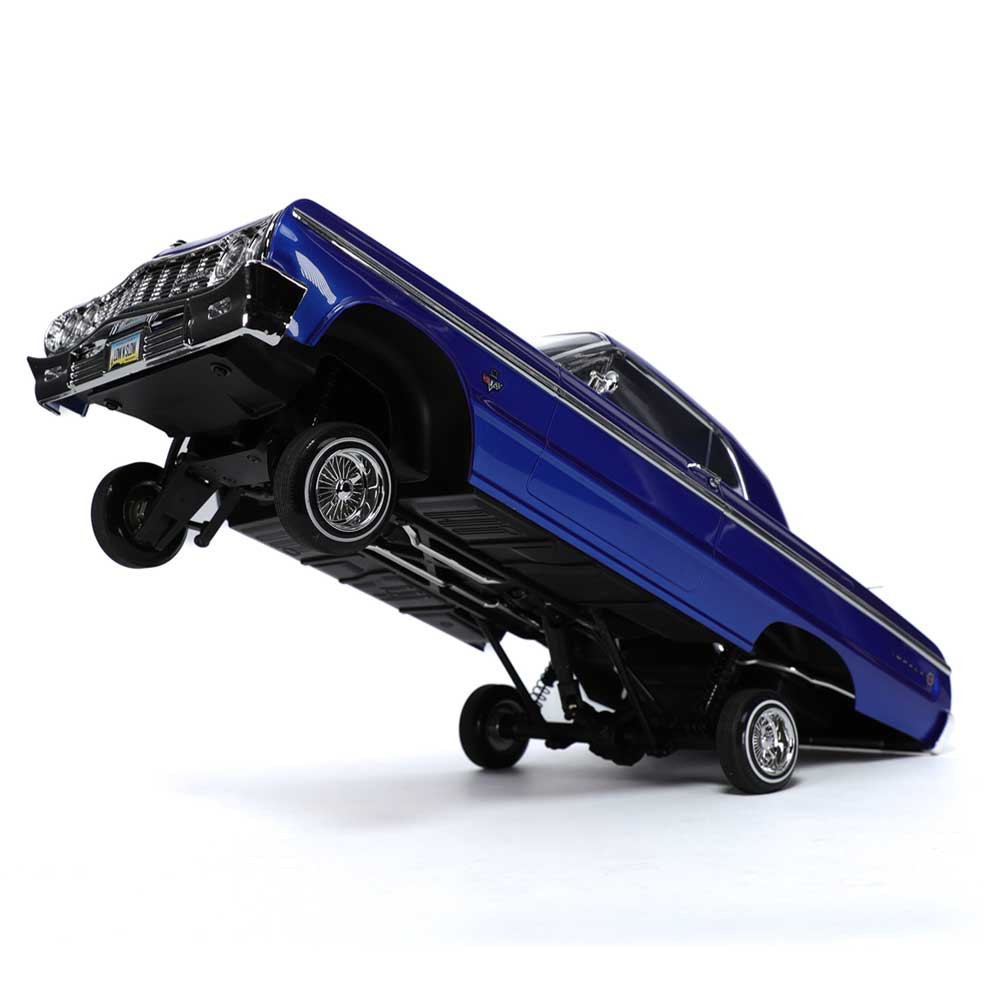 Redcat SixtyFour RC Car - 1:10 1964 Chevrolet Impala Hopping Lowrider Blue