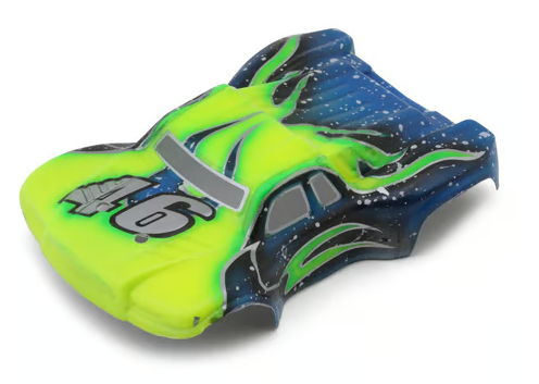 RadianZ Design Losi® Micro-T™ 1/24 Pre-Painted Short Course Truck Body (Striker 46)