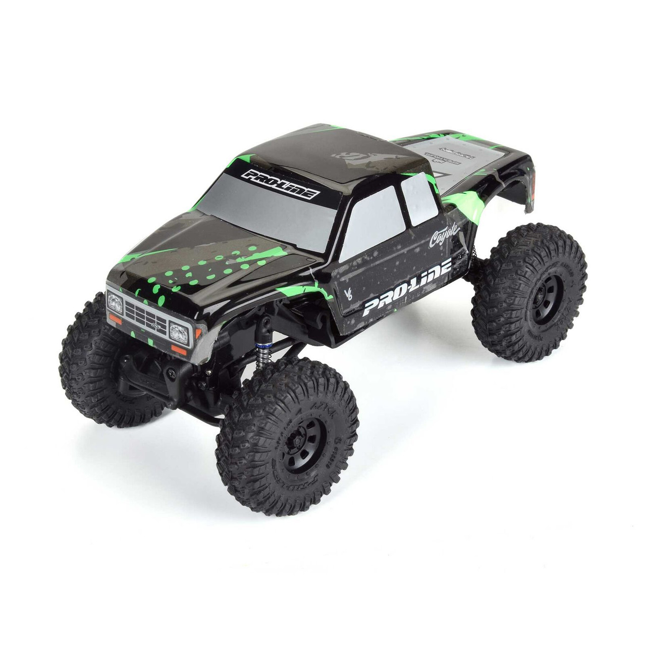 Limited Edition 1/30 Pre-Cut/Pre-Painted Coyote High Performance (TBD) Green Tear Body: Axial SCX30