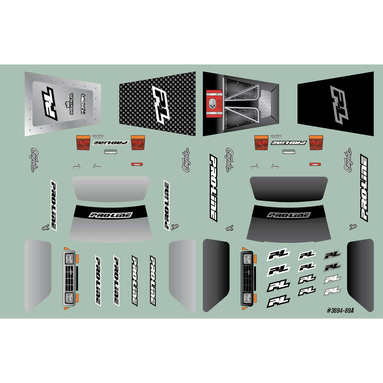 Limited Edition 1/30 Pre-Cut/Pre-Painted Coyote High Performance (TBD) Green Tear Body: Axial SCX30