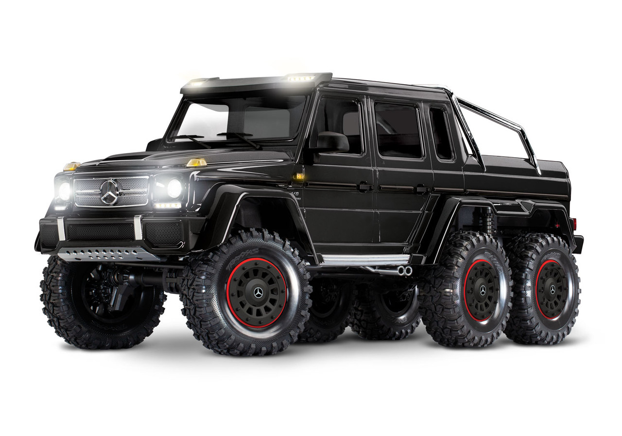 Traxxas Mercedes-Benz G63 AMG TRX6 美品 Traxxas TRX-6 Mercedes-Benz G 63 88296-4 BLK - Hobbies Galore