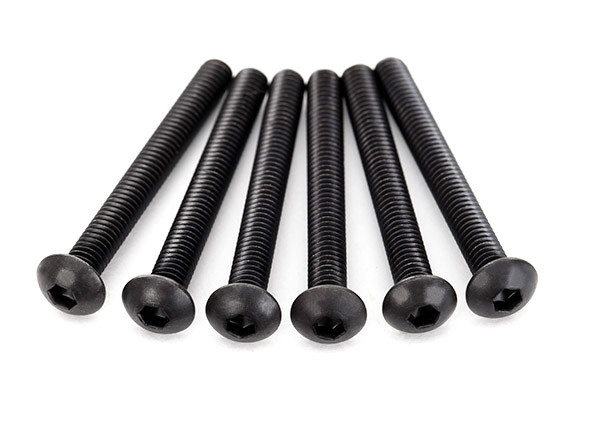 Traxxas Button-Head Machine Screws 4x35 mm (6) 2595