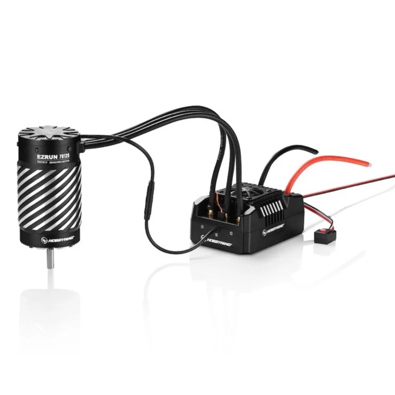 ホビーラジコン HOBBYWING EZRUN MAX4HV & 70125/560kv Hobbywing Ezrun MAX4 HV ESC Plus 70125 / 560KV Motor Combo