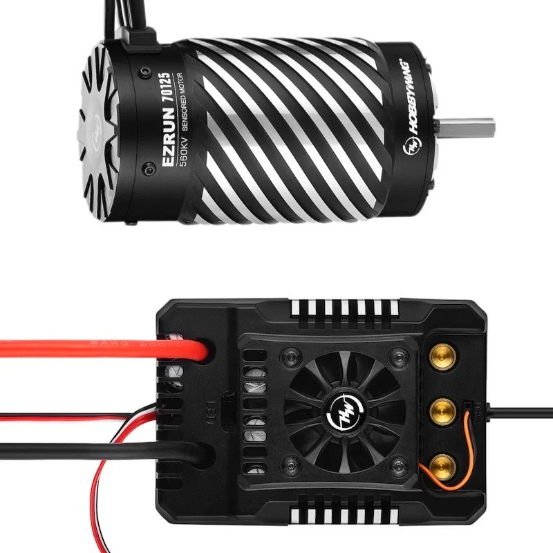 Hobbywing Ezrun MAX4 HV ESC Plus 70125 / 560KV Motor Combo