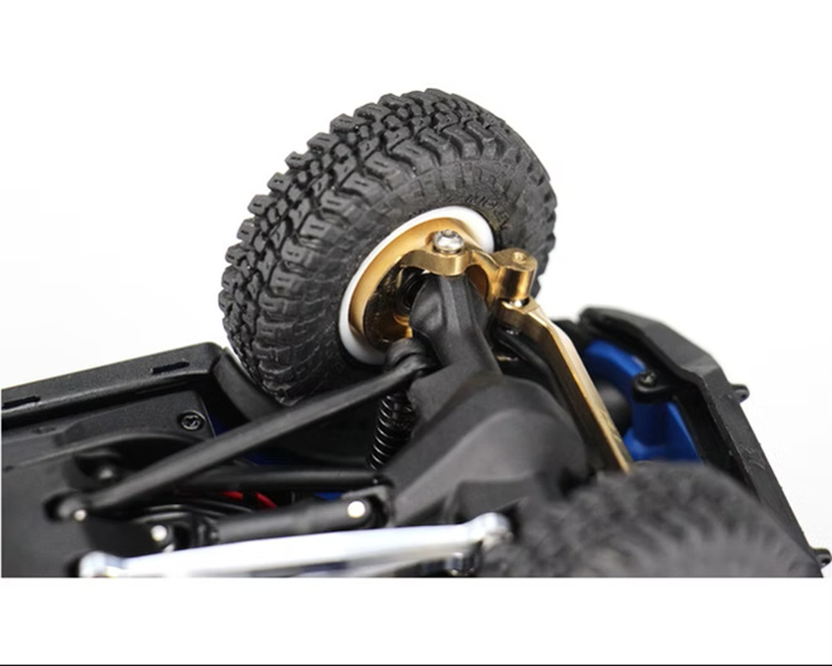 Hot Racing Brass Front Steering Block, SCX30 HRASXTY21H