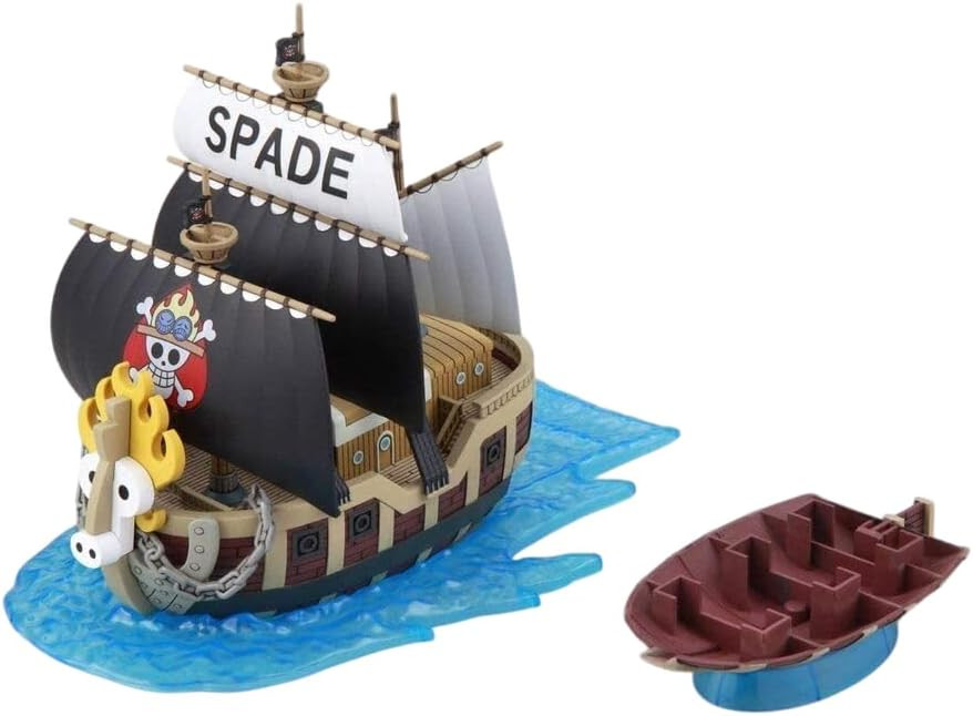 Bandai Grand Ship Collection #12 Spade Pirates Ship "One Piece" Model Kit
