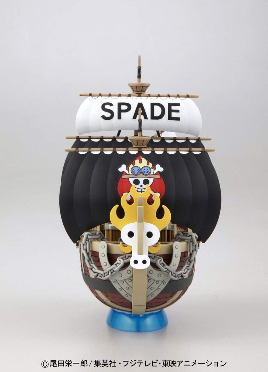 Bandai Grand Ship Collection #12 Spade Pirates Ship "One Piece" Model Kit