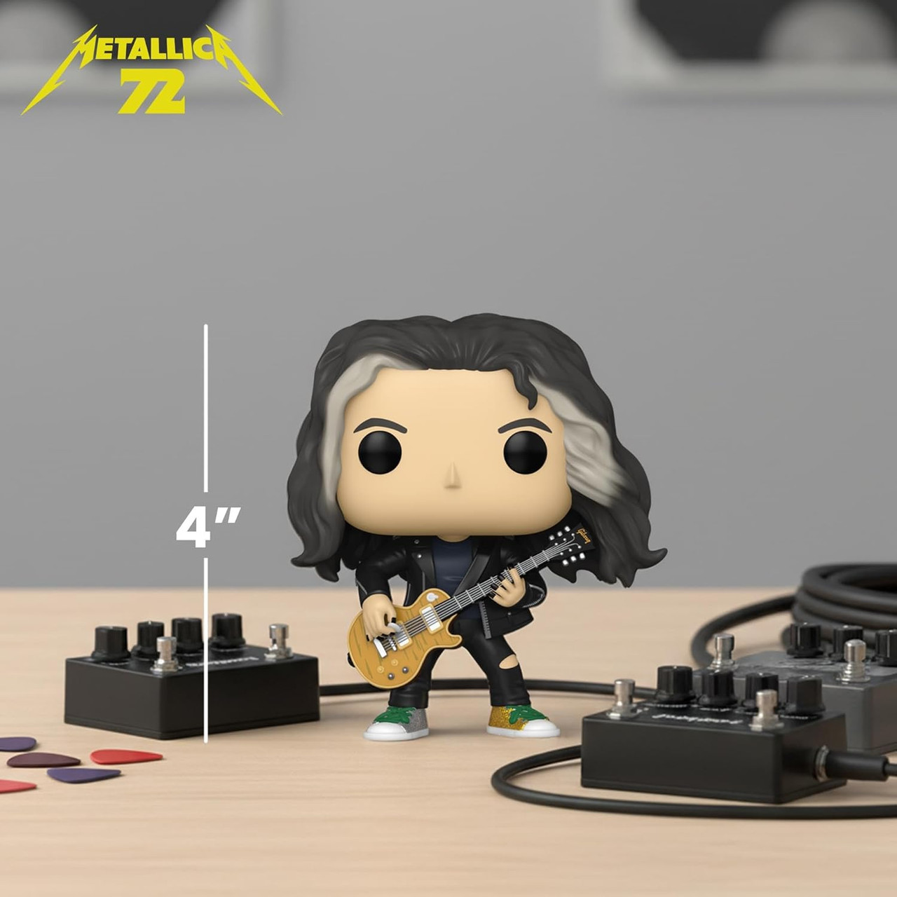 Pop! Funko : Metallica 72 - Kirk #486