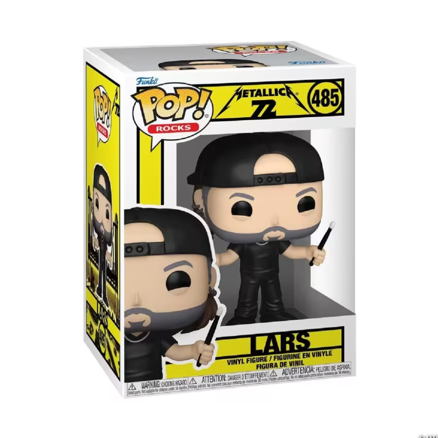 Pop! Funko : Metallica 72 - Lars #485