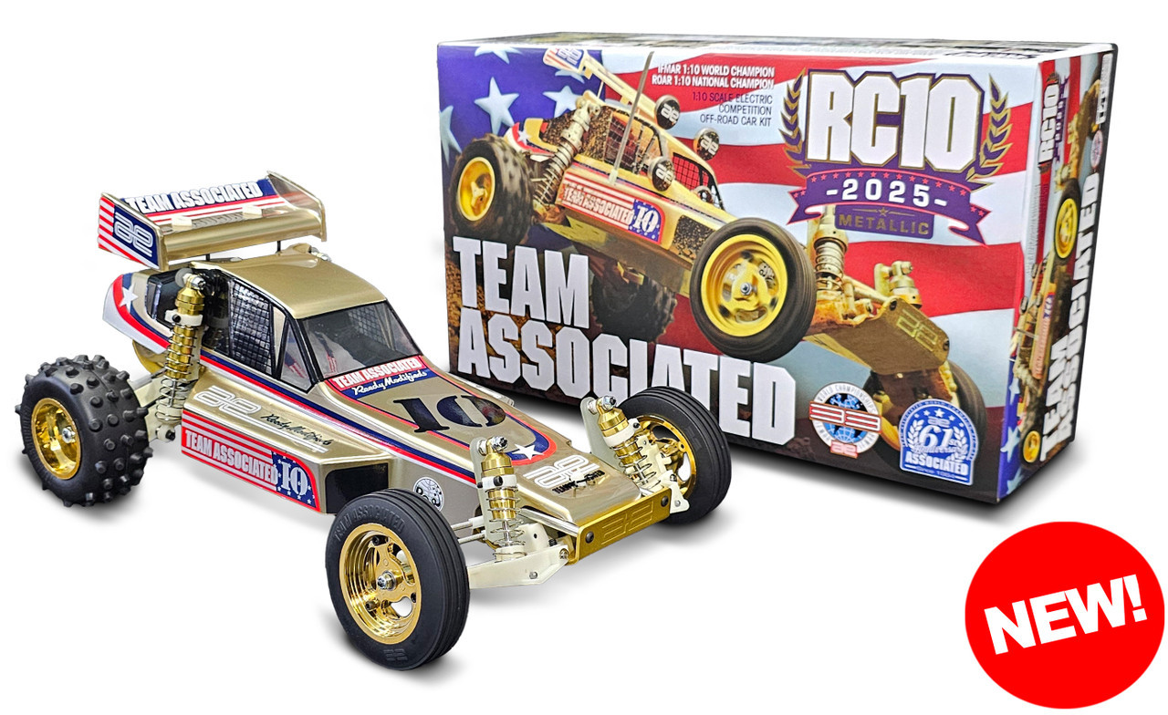 ホビーラジコン Team Associated RC10 2025 llic Team Associated RC10 2025 Metallic Edition Kit - Hobbies Galore