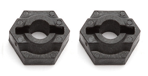 Team Associated Wheel Hexes, rear (part #91441)