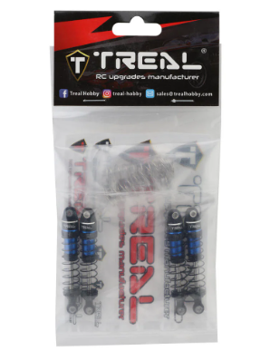 Treal TRX4-M SHOCKS 59MM OIL-DAMPER LONG TRAVEL 1/18 TRX4-MT Blue x004cqy2hl