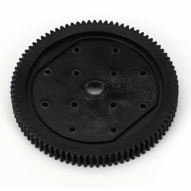 ECX1076 Spur Gear, 48P 87T: 1/10 2WD All