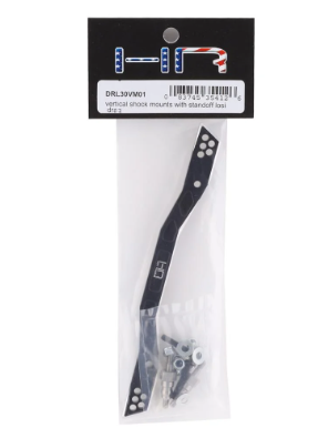 Vertical Shock Mounts with Standoff: Losi 22S Drag HRADRL30VM01 DRL30VM01