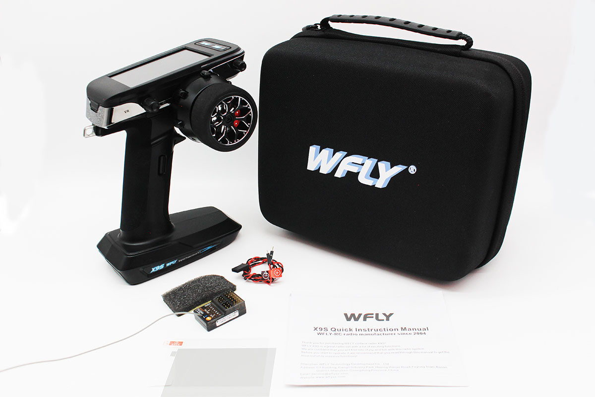 WFly - X9S 9-Channel 2.4GHz Digital Radio Set with RG209S Receiver   WFLX9S