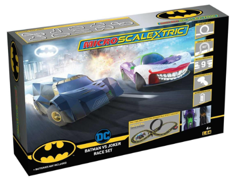 Scalextrics Batman vs Joker Set Battery Powered SSRG1155