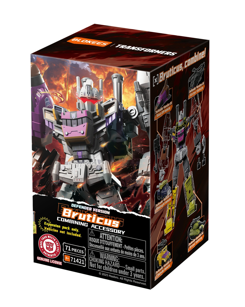 BLOKEES Transformers Defender Bruticus Combiner Kit