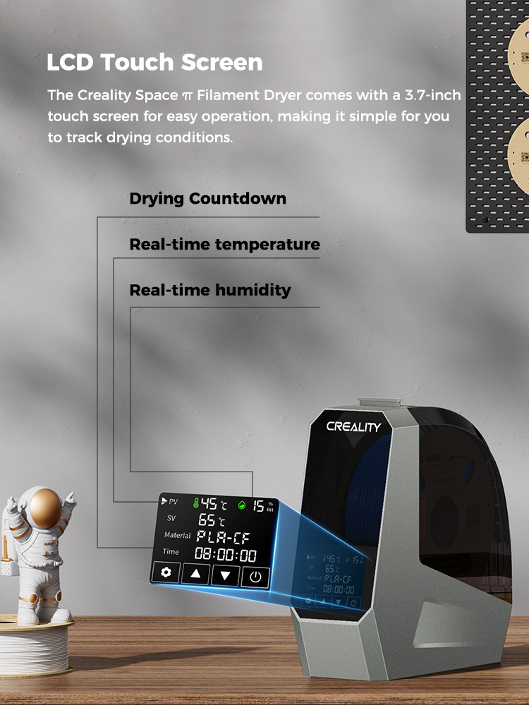 Creality Space Pi(Single) Filament Dryer 4005010073