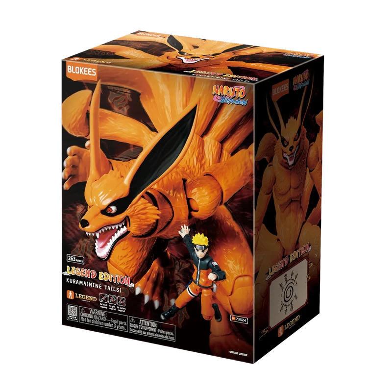 Blokees Naruto Shippuden Legend Edition 01 Kurama (Nine Tails)