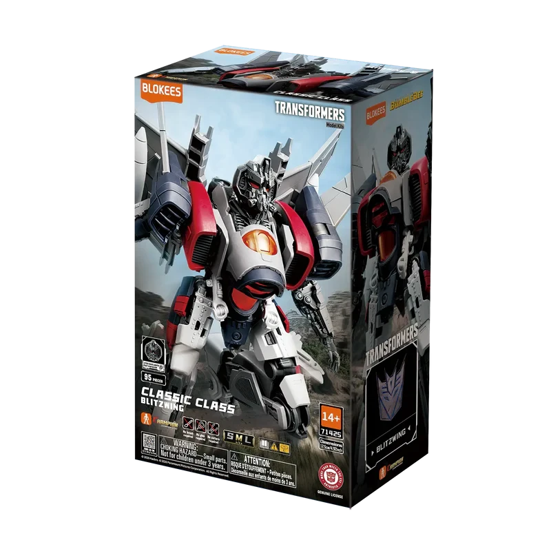 Blokees Transformers Bumblebee Movie Classics Class 25 Blitzwing