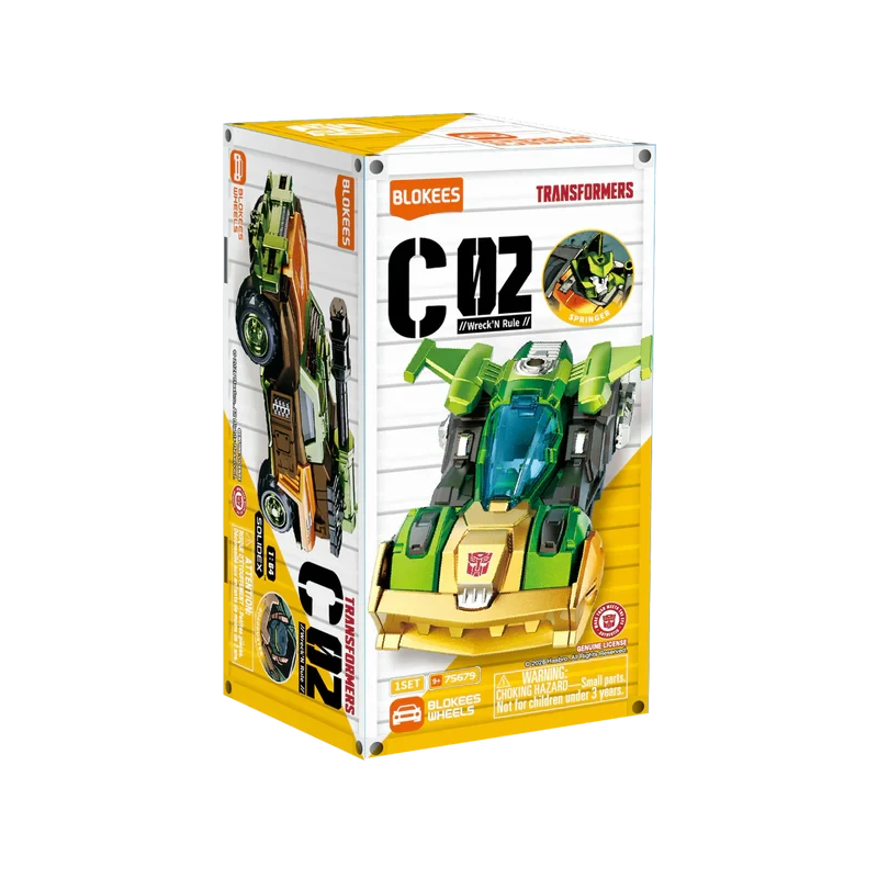 Blokees Wheels Transformers C02 Wreck n’ Rule