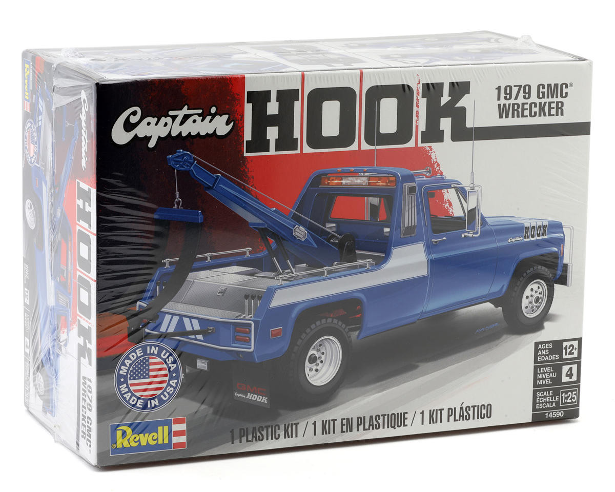 Revell 1/25 Captain Hook 1979 GMC Wrecker Plastic Model Kit  RMX14590