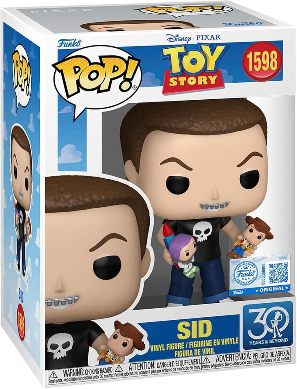 Pop! Funko : Toy Story - Sid #1598