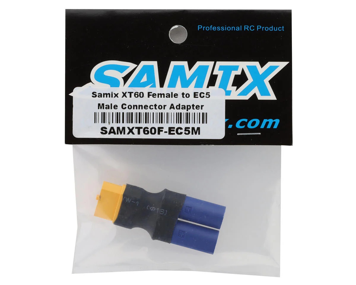 Samix XT60 Female to EC5 Male Connector Adapter SAMXT60F-EC5M