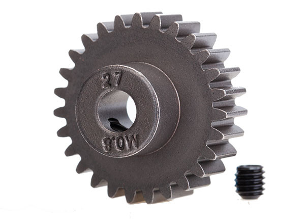 M❁⃘ Traxxas 27-Tooth Pinion Gear (32-pitch) 5647 - Hobbies Galore