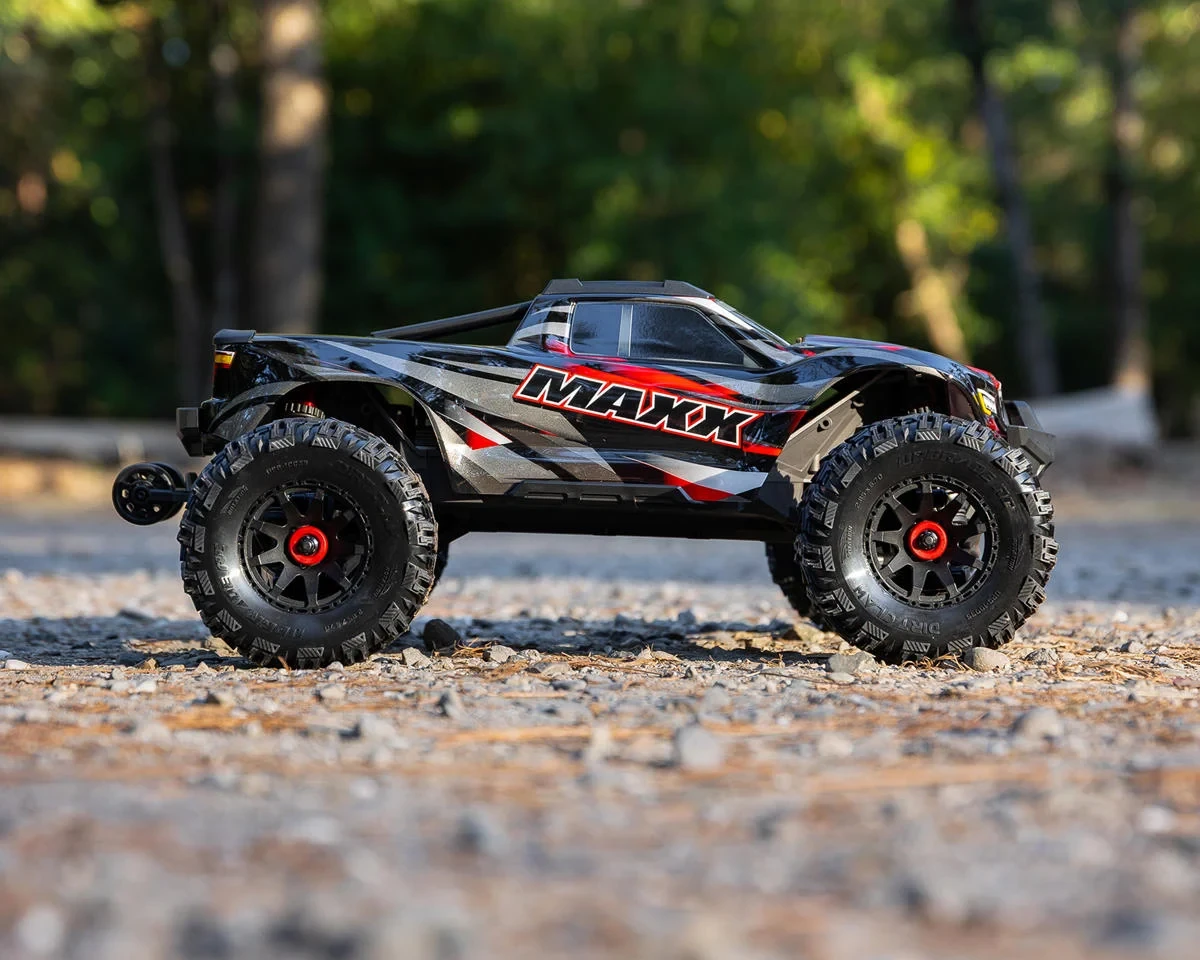 UpGrade RC BELTED Dirt Claw 2.9" Pre-Mounted Tires for Traxxas® MAXX® (2) (Regular & Wide Offset Hexes Included) UPG-10035