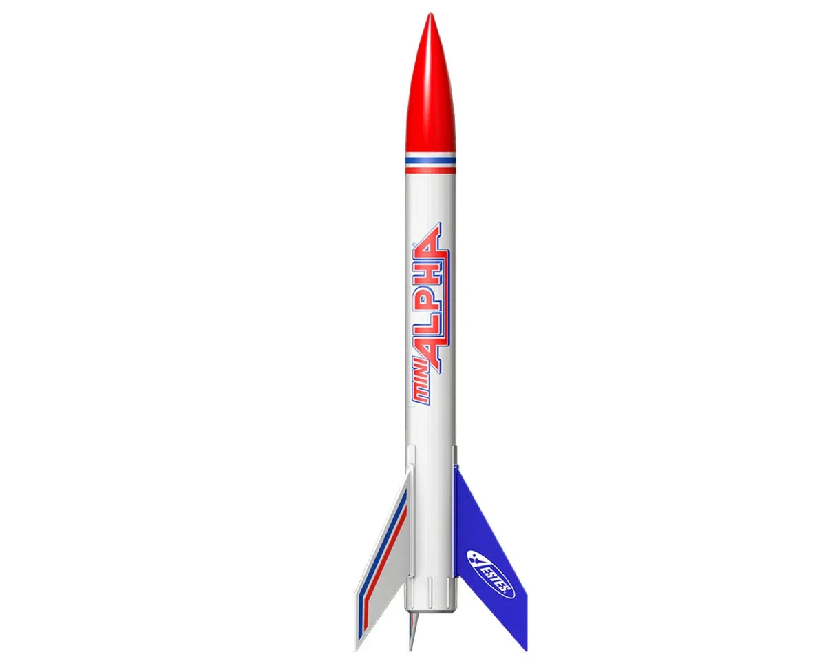 Estes Mini Alpha™ Flying Model Rocket Starter Set EST5333