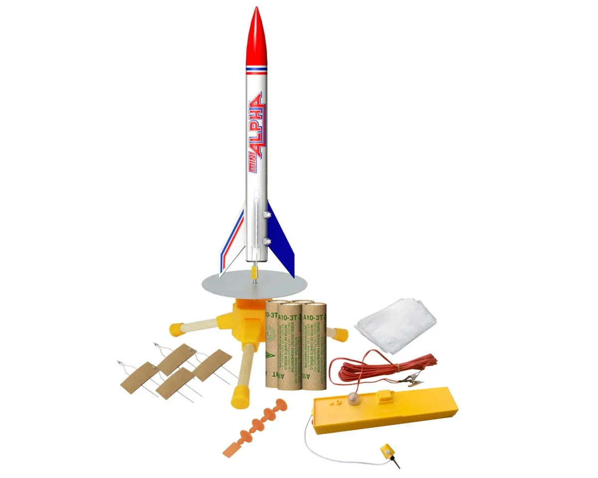 Estes Mini Alpha™ Flying Model Rocket Starter Set EST5333