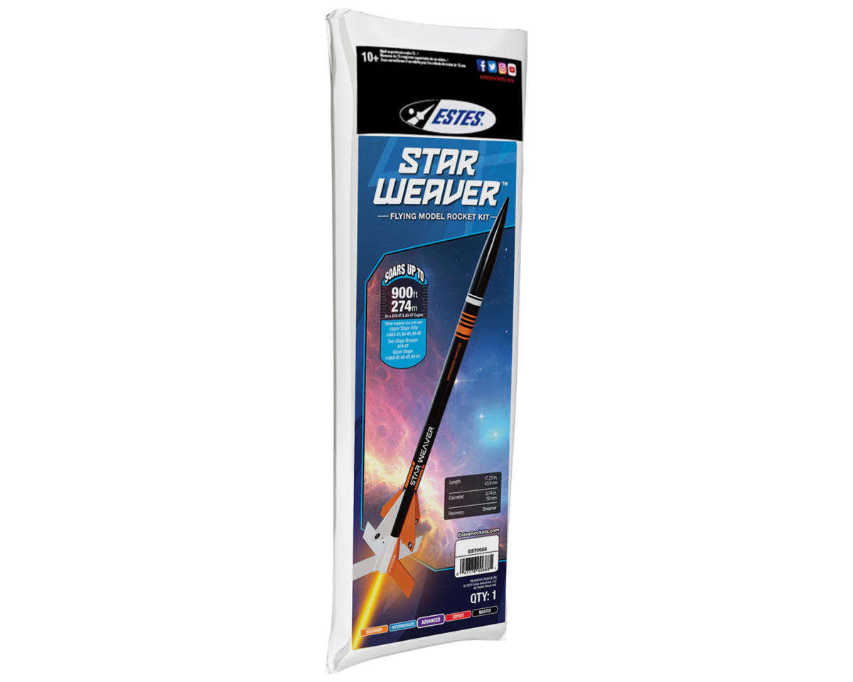 Estes Star Weaver Flying Model Rocket Kit EST0688