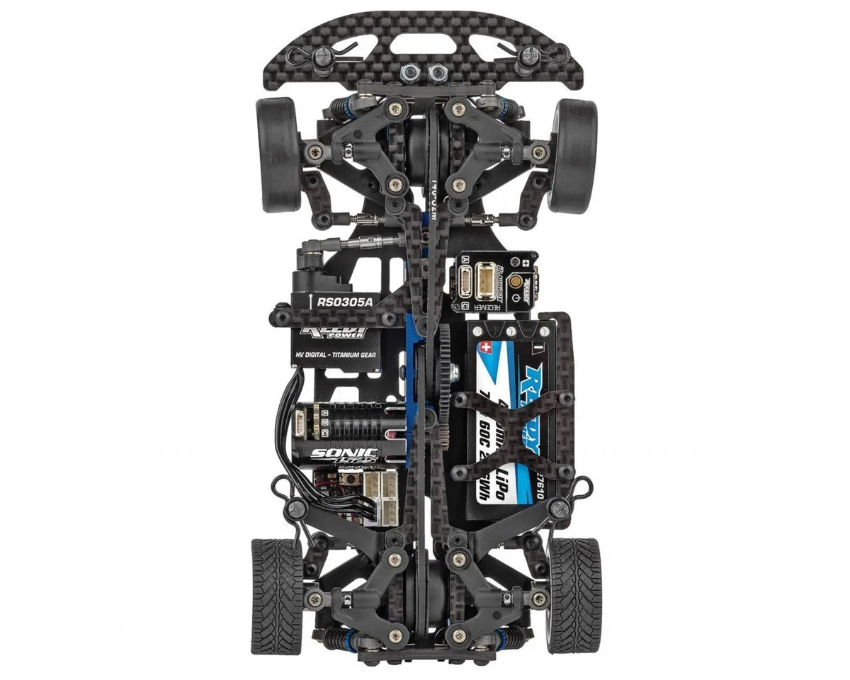 Team Associated TC28 1/28 4WD Electric On-Road Competition Team Kit w/Mako X Body & Wheels (Clear) ASC20169