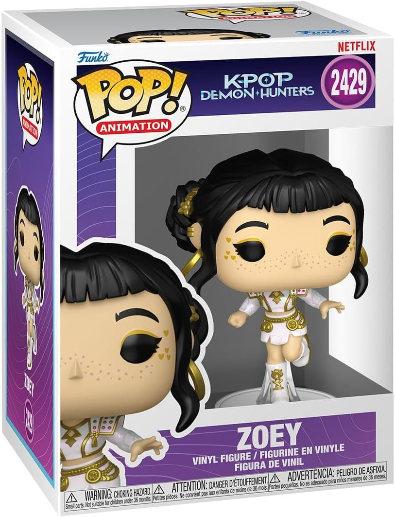 Pop! Funko : K-Pop Demon Hunters - Zoey (Golden) #2429